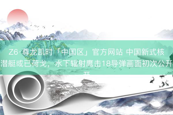 Z6·尊龙凯时「中国区」官方网站 中国新式核潜艇或已荷戈，水下辐射鹰击18导弹画面初次公开