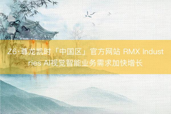 Z6·尊龙凯时「中国区」官方网站 RMX Industries AI视觉智能业务需求加快增长
