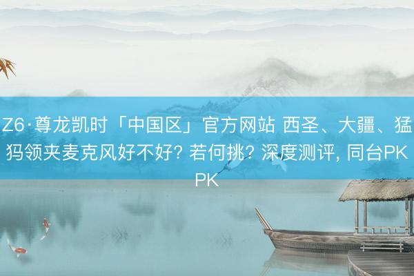 Z6·尊龙凯时「中国区」官方网站 西圣、大疆、猛犸领夹麦克风好不好? 若何挑? 深度测评， 同台PK